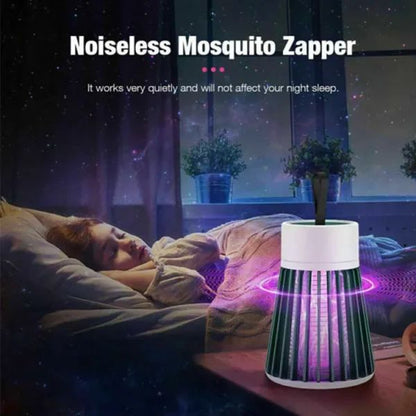 Mosquito Killer Lamp Pro™ – USB Rechargeable UV Light Mosquito Trap | Silent Indoor Bug Zapper for Bedroom, Home & Office