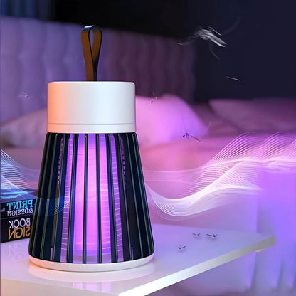Mosquito Killer Lamp Pro™ – USB Rechargeable UV Light Mosquito Trap | Silent Indoor Bug Zapper for Bedroom, Home & Office