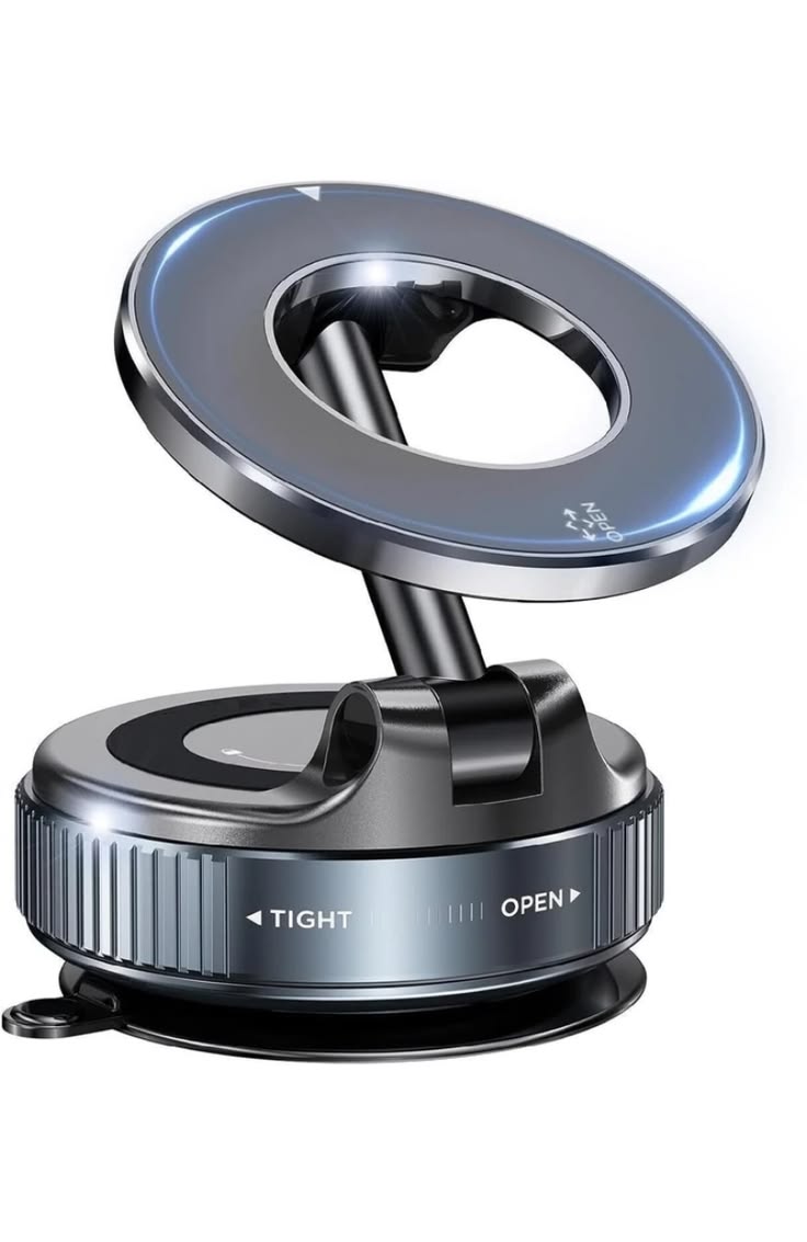 🚘 Premium 360° Rotating Magnetic Car Phone Holder | Strong MagSafe Magnet | One-Touch Lock System | Adjustable Viewing Angle | Dashboard & Smooth Surface Mount 📱✨